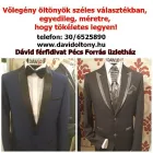 2 üzleti kép DÁVID FÉRFIDIVAT Varroda, ruhatervező ban/ben Pécs BA