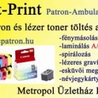 31 üzleti kép DIRECT-PRINT PATRON AMBULANCIA TINTAPATRON TONERKAZETTA Üzleti szolgáltatások ban/ben Miskolc BZ