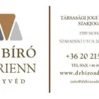 1 üzleti kép DR. BÍRÓ ADRIENN ÜGYVÉD Ügyvédek, jogi szolgáltatások ban/ben Mohács BA
