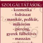 20 üzleti kép JANDA SZÉPSÉGSZALON Tetoválás, testékszer, testfestés ban/ben Kapuvár GS