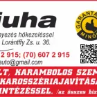 3 üzleti kép KAJUHA KFT. Autófényezés ban/ben Miskolc BZ