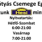 1 üzleti kép MÁTYÁS CSEMEGE Üzletek ban/ben Eger HE