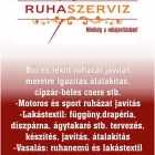 27 üzleti kép RUHASZERVIZ Varroda, ruhatervező ban/ben Paks TO