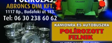 2 üzleti kép ABRONCS-DIM KFT. Gumiabroncsok ban/ben Budapest PE