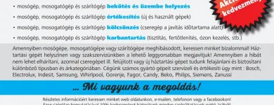 1 üzleti kép CSEH ÉS FODOR KFT. Háztartási gépek javítása, alkatrészek ban/ben Budapest PE