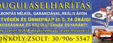 2 üzleti kép DUGULÁSELHÁRÍTÁS CEGLÉD Otthon és Építőipar ban/ben Cegléd PE