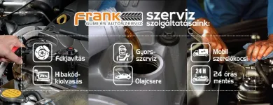 7 üzleti kép FRANK SZERVIZ KFT. Gumiabroncsok ban/ben Debrecen HB