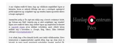 13 üzleti kép HONLAPCENTRUM (PÉCS) Webhosting ban/ben Pécs BA