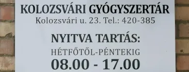 6 üzleti kép KOLOZSVÁRI GYÓGYSZERTÁR Gyógyszertárak ban/ben Szolnok JN