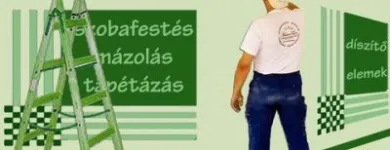 1 üzleti kép MESTERFESTŐ - SZOBAFESTŐ - MÁZOLÓ - TAPÉTÁZÓ Tapéta, falimatrica ban/ben Budapest