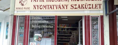 1 üzleti kép NEBULÓ PLUSZ PAPÍR-ÍRÓSZER, IRODASZER, NYOMTATVÁNY SZAKÜZLET Papíráruk és írószerek ban/ben Budapest PE