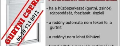 3 üzleti kép REDŐNYJAVÍTÁS 20 523 0912 SZÉKESFEHÉRVÁRON! Otthon és Építőipar ban/ben Székesfehérvár FE