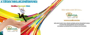 1 üzleti kép WELLCOM GRAFIKAI STÚDIÓ Nyomdaipar ban/ben Budapest PE