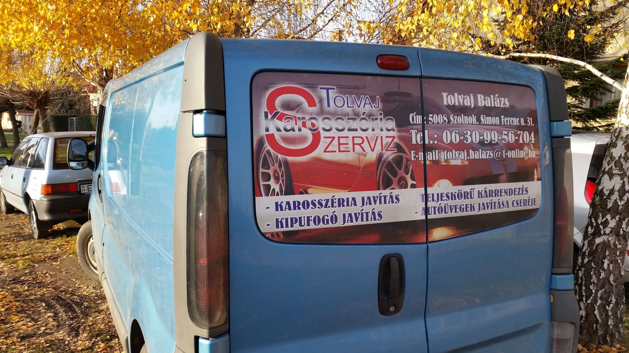 2 üzleti kép KAROSSZÉRIA, AUTÓÜVEG SZERVIZ TOLVAJ BALÁZS