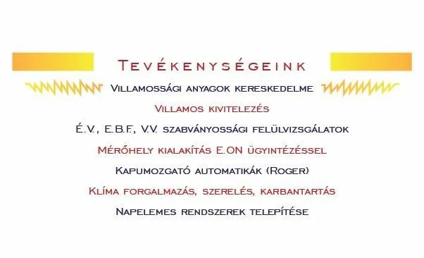 4 üzleti kép WILLY VILLAMOSSÁGI ÉS KLÍMA SZAKÜZLET