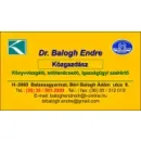 DR. BALOGH ENDRE KÖNYVVIZSGÁLÓ Jogi & Pénzügyi szolgáltatások ban/ben Budapest, BU