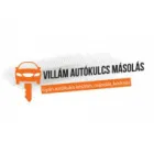 VILLÁM AUTÓKULCS MÁSOLÁS